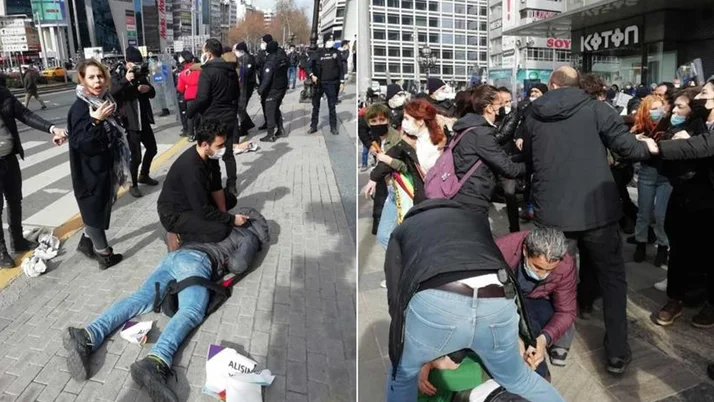 Ankara’da Boğaziçi Üniversitesindeki olaylara destek için düzenlenen izinsiz gösteride 69 gözaltı