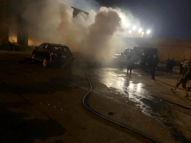 Bağdat'ta ABD Büyükelçiliği binasının bulunduğu Yeşil Bölge'ye roketli saldırı