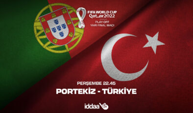 2022 Dünya Kupası’nda eleme heyecanı başlıyor  Portekiz-Türkiye maçının Kral Oranlar’ı sadece iddaa bayilerinde