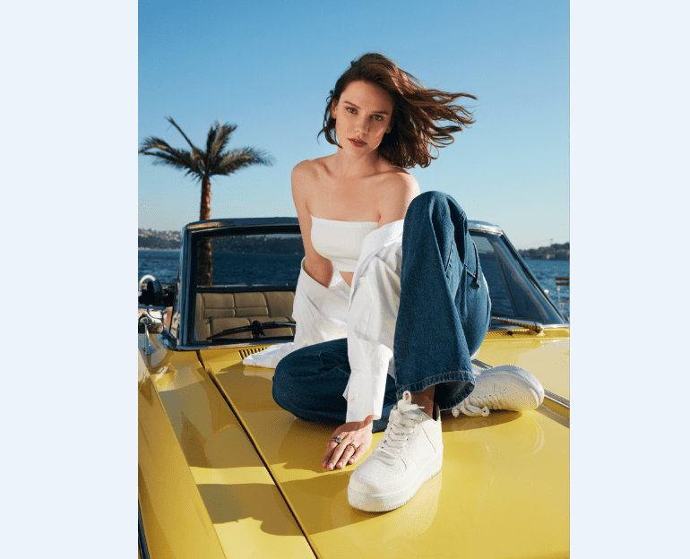 Alina Boz ve Alp Navruz, DeFacto’nun Yeni Jean Koleksiyonu için Kamera Karşısında