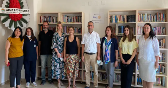 Mersin KAMATEM/ÇEMATEM’e kütüphane