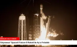 “Odysseus” SpaceX Falcon 9 Roketi ile Ay’a Fırlatıldı