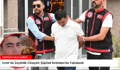 İzmir’de Zeytinlik Cinayeti: Şüpheli Sırbistan’da Yakalandı