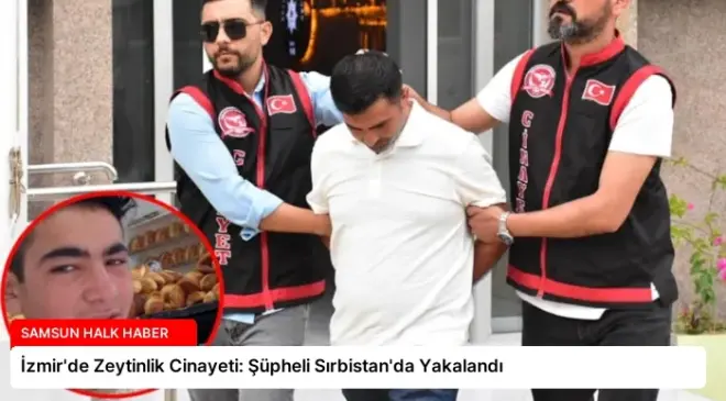 İzmir’de Zeytinlik Cinayeti: Şüpheli Sırbistan’da Yakalandı