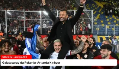 Galatasaray’da Rekorlar Art arda Kırılıyor