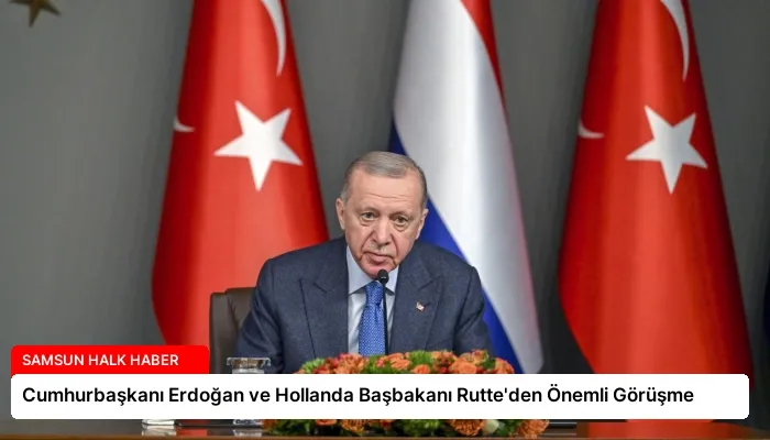 Cumhurbaşkanı Erdoğan ve Hollanda Başbakanı Rutte’den Önemli Görüşme