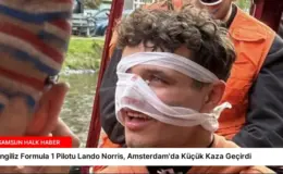 İngiliz Formula 1 Pilotu Lando Norris, Amsterdam’da Küçük Kaza Geçirdi