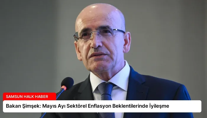Bakan Şimşek: Mayıs Ayı Sektörel Enflasyon Beklentilerinde İyileşme