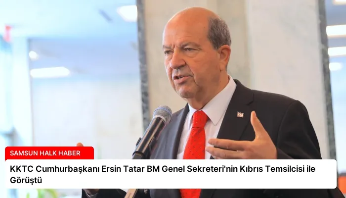 KKTC Cumhurbaşkanı Ersin Tatar BM Genel Sekreteri’nin Kıbrıs Temsilcisi ile Görüştü
