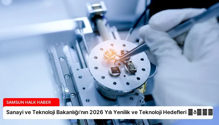 Sanayi ve Teknoloji Bakanlığı’nın 2026 Yılı Yenilik ve Teknoloji Hedefleri ⏬👇