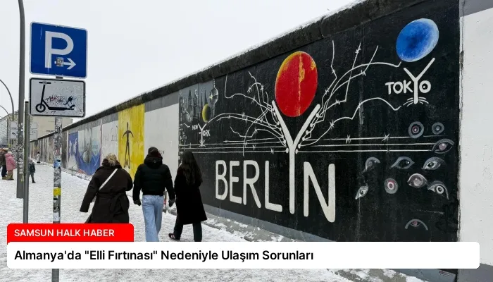 Almanya’da “Elli Fırtınası” Nedeniyle Ulaşım Sorunları