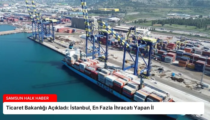Ticaret Bakanlığı Açıkladı: İstanbul, En Fazla İhracatı Yapan İl