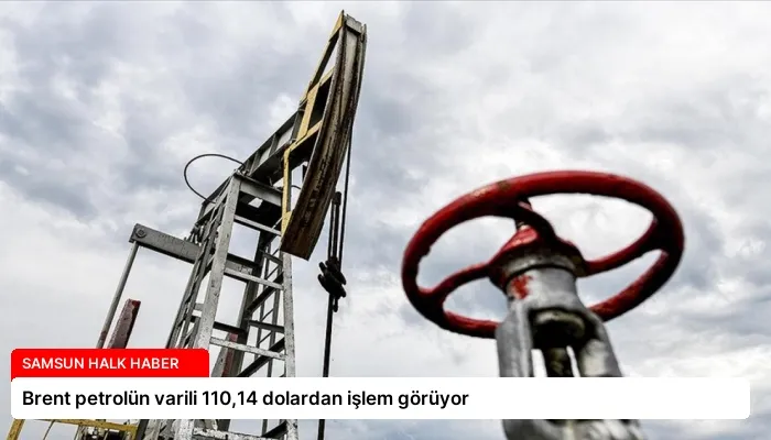 Brent petrolün varili 110,14 dolardan işlem görüyor
