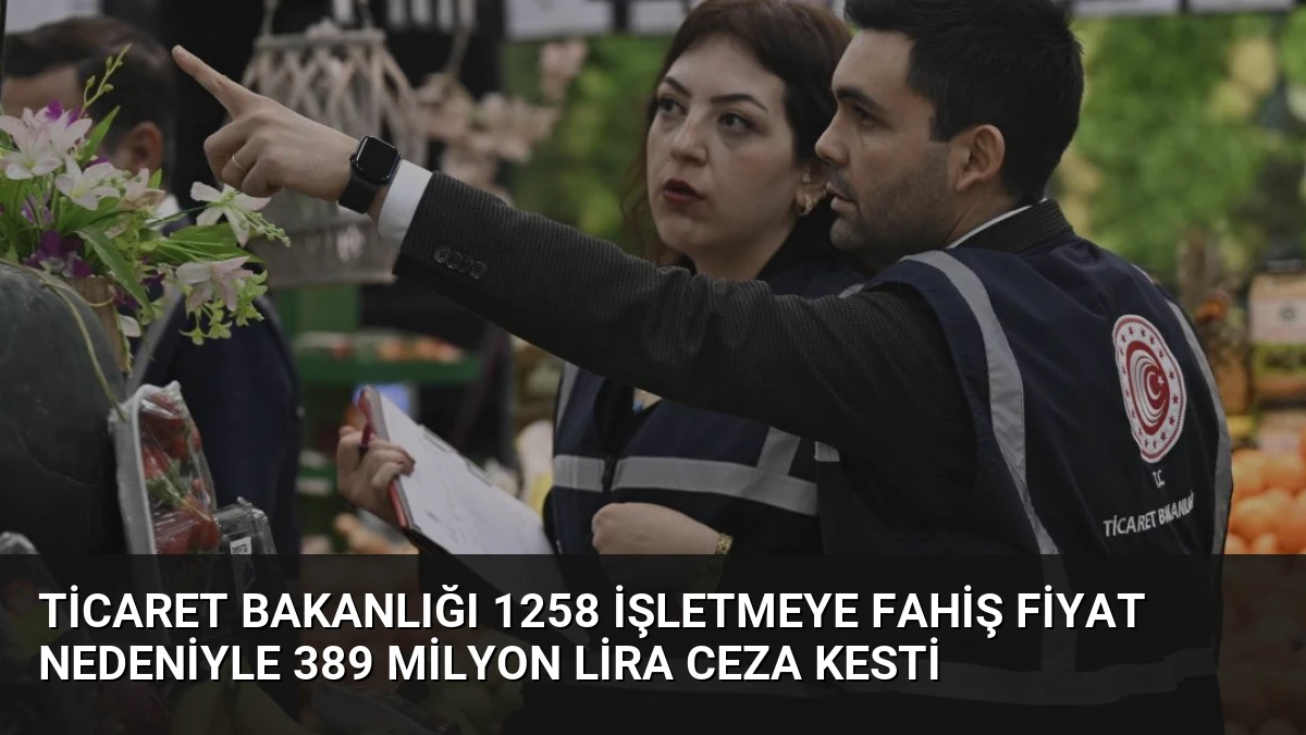 Ticaret Bakanlığı 1258 İşletmeye Fahiş Fiyat Nedeniyle 389 Milyon Lira Ceza Kesti
