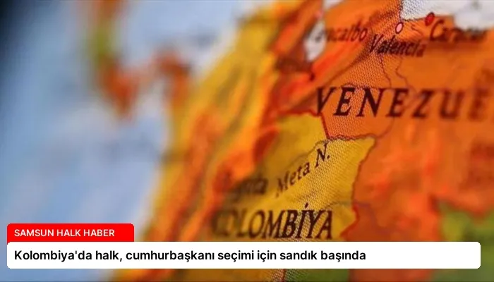 Kolombiya’da halk, cumhurbaşkanı seçimi için sandık başında