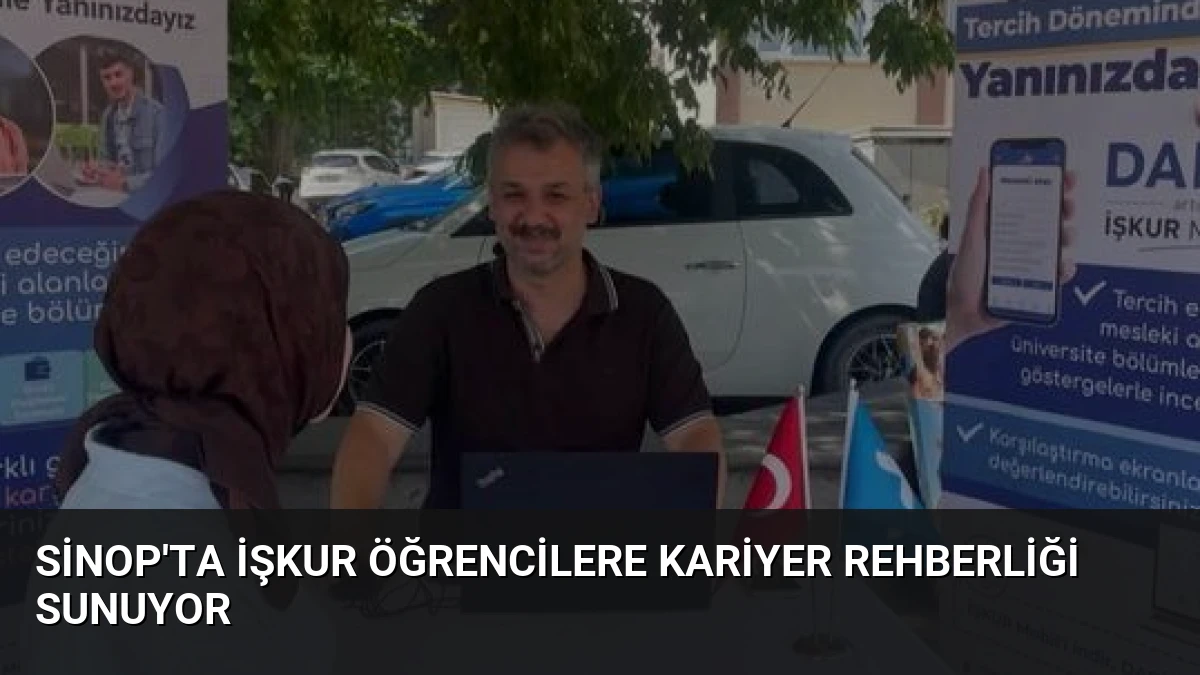 Sinop’ta İŞKUR Öğrencilere Kariyer Rehberliği Sunuyor